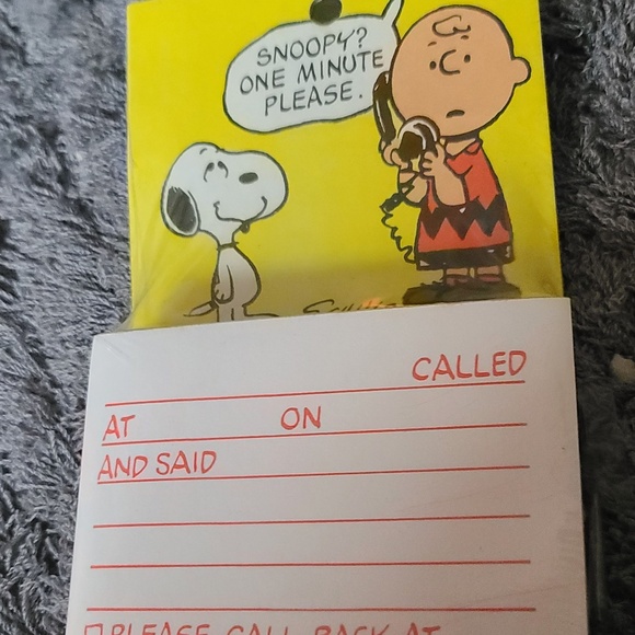 Peanuts | Office | Peanuts Snoopy Charlie Brown Jumbo Jotter Notepad ...